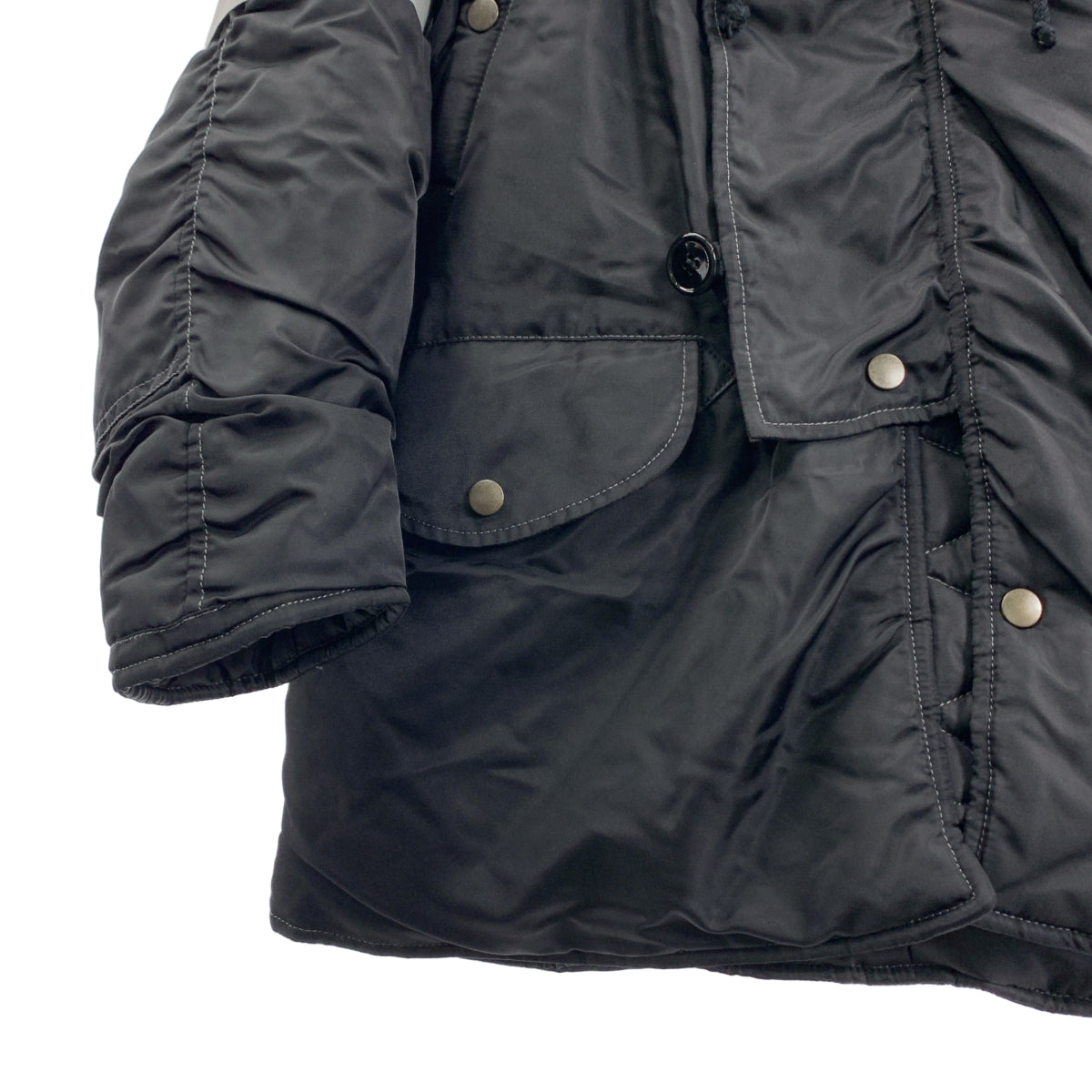 MM6 Maison Margiela / 엠엠 식스 메종 마르젤라 | 2022AW | SPORTS BOMBER JACKET 후드 나일론 폭격기 재킷 | 38 |
