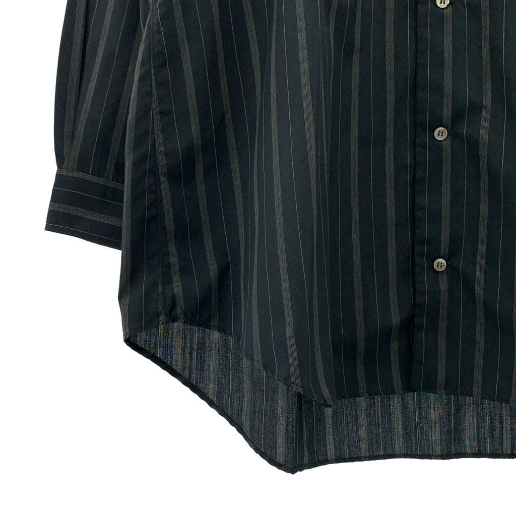 Y's for men / ワイズフォーメンヨウジヤマモト | 2002SS | ポリエステル ストライプ オーバーサイズシャツ |