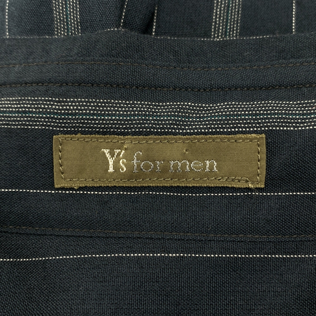 Y's for men / ワイズフォーメンヨウジヤマモト | 2002SS | ポリエステル ストライプ オーバーサイズシャツ |