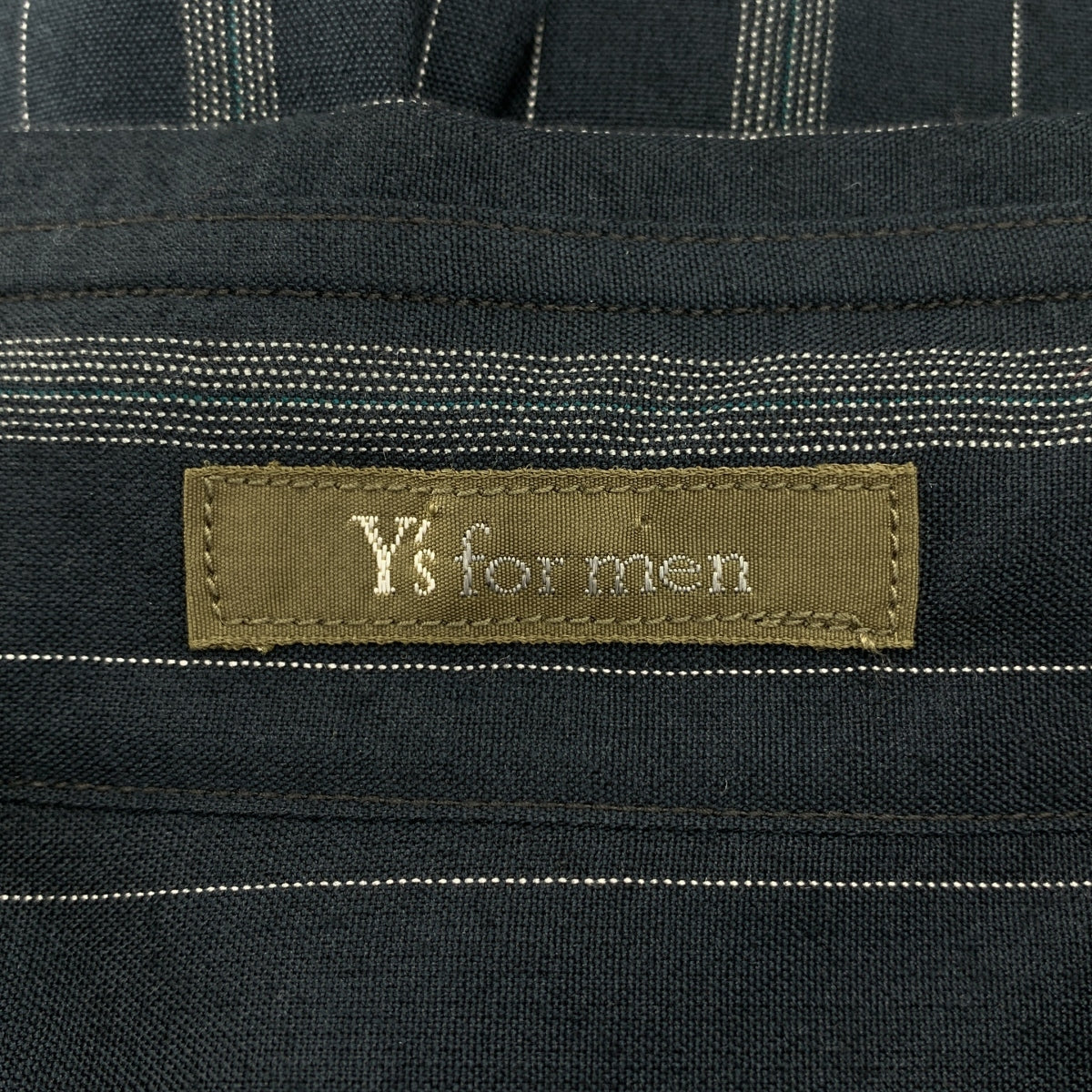 Y's for men / ワイズフォーメンヨウジヤマモト | 2002SS | ポリエステル ストライプ オーバーサイズシャツ |