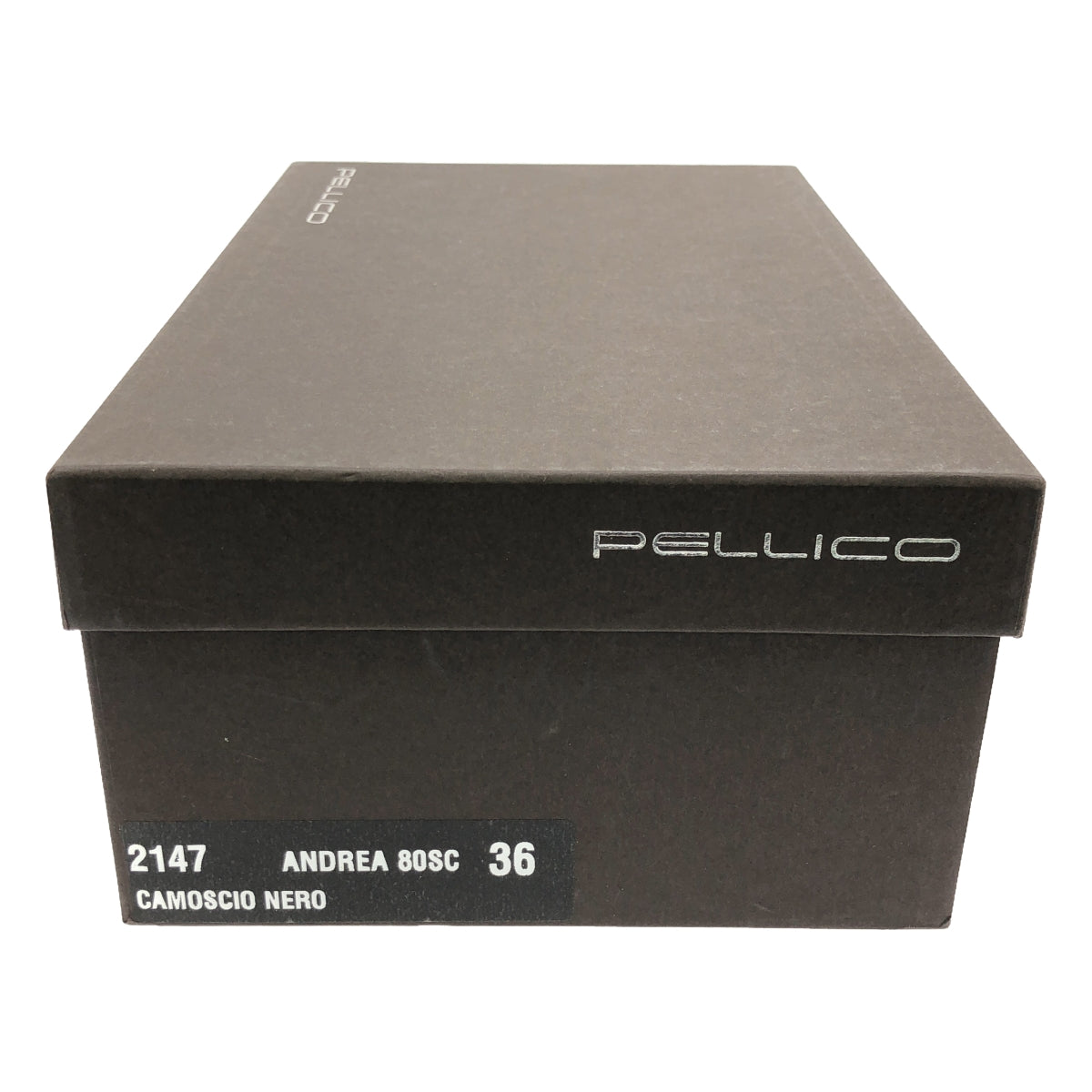 PELLICO / ペリーコ | スエードポインテッドトゥパンプス | 36 | ブラック | レディース