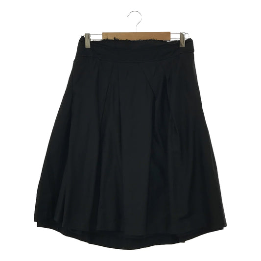 tricot COMME des GARCONS | 2004SS | Cotton satin waist-switched pleated skirt | M | Women's