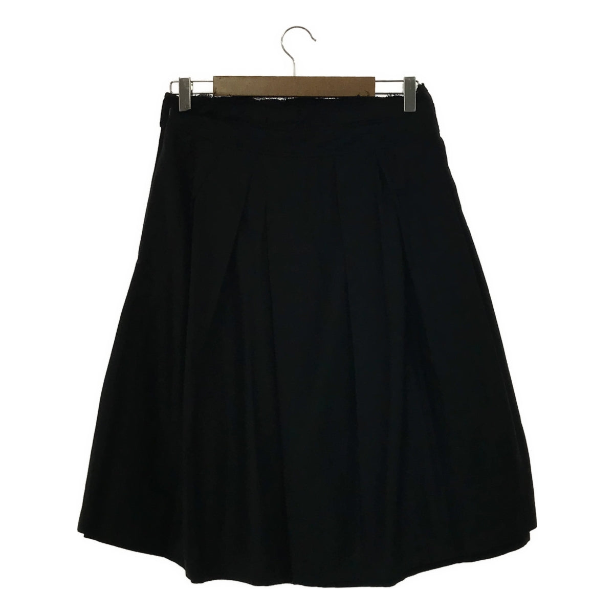 tricot COMME des GARCONS | 2004SS | Cotton satin waist-switched pleated skirt | M | Women's