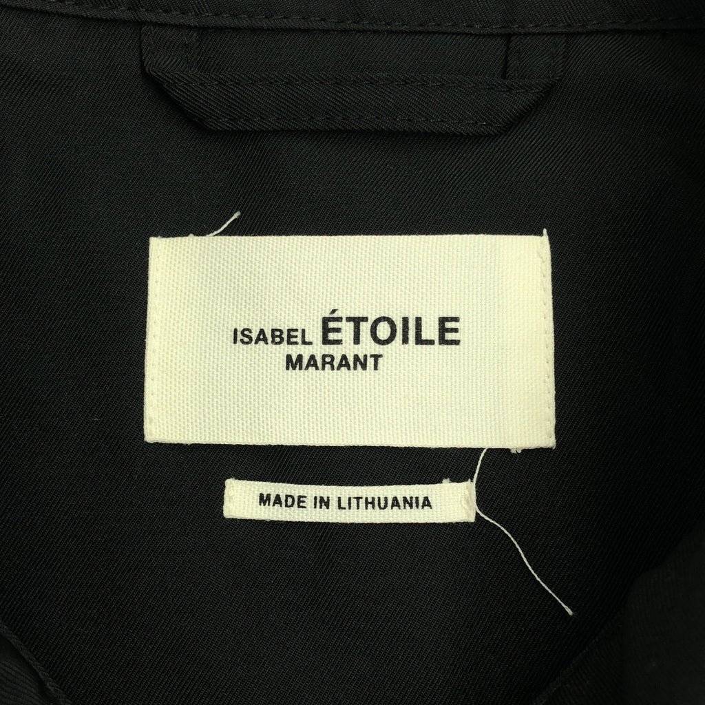 [狀況良好] ISABEL MARANT ETOILE |大衣 |尺寸 36 |黑色 |女性的