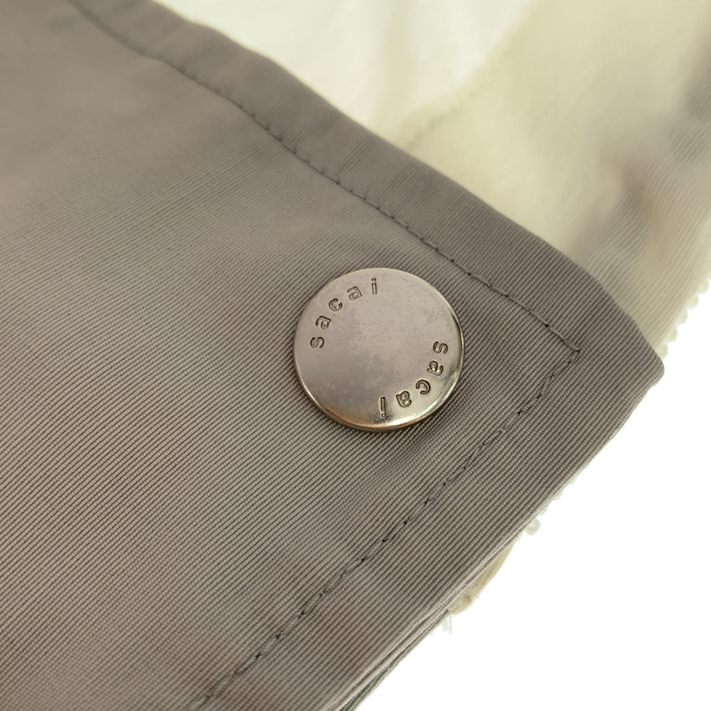 sacai | 尼龍混紡抽繩運動洋裝 | 2 碼 | 女款