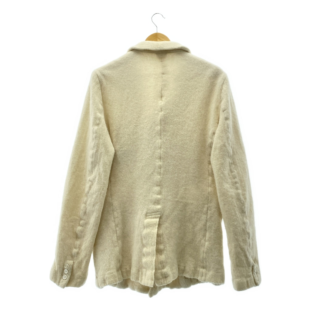 COMME des GARCONS HOMME PLUS / 콤데 갤슨 옴플루스 | 2024AW | 울 축융 더블 재킷 | L | 남성