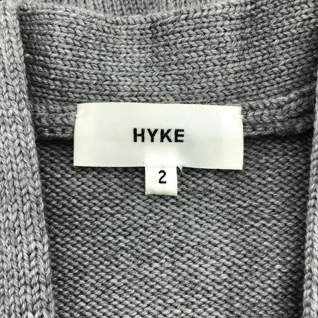HYKE / ハイク | V-neck knit sweater Vネック プルオーバー ニット | 2 |