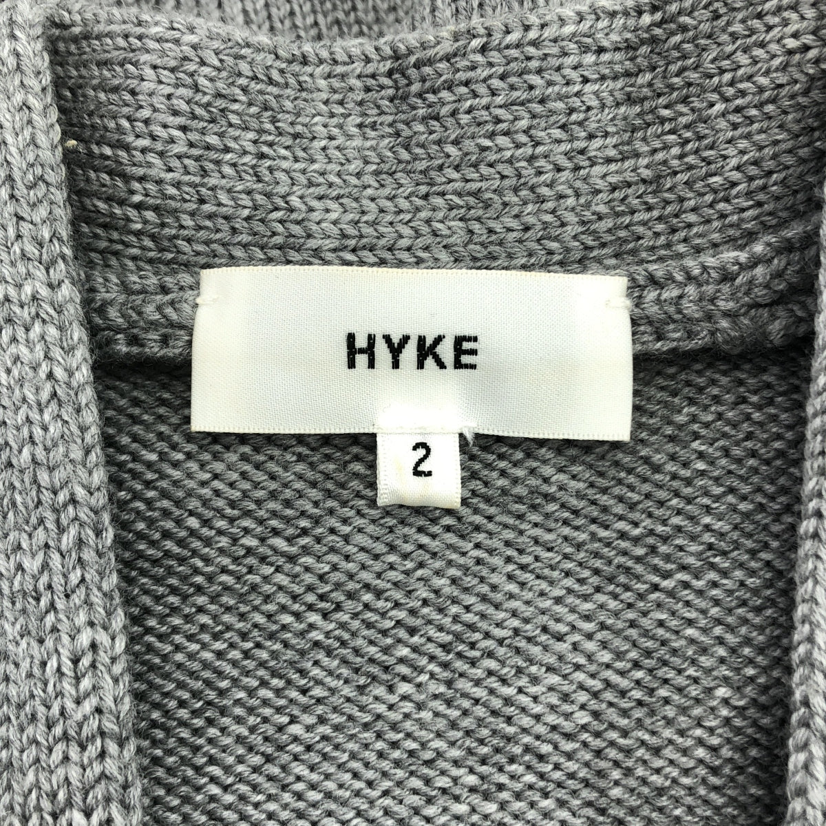 HYKE / ハイク | V-neck knit sweater Vネック プルオーバー ニット | 2 |