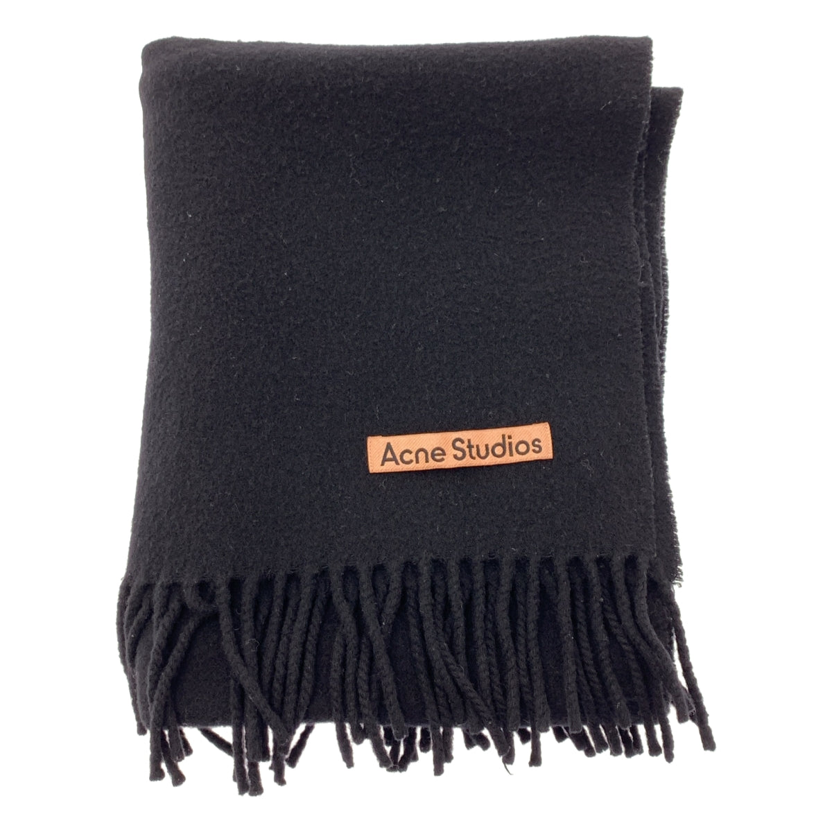 Acne Studios | 大號羊毛流蘇圍巾 |