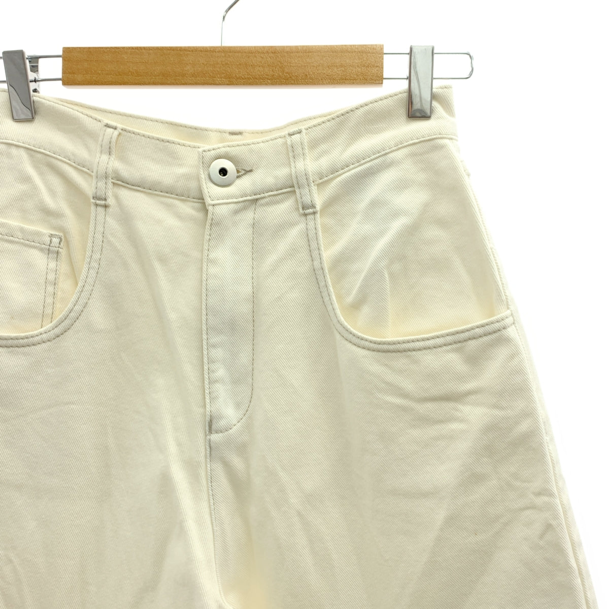 Maison Margiela / 메종 마르젤라 | 슬래시 디테일 데님 팬츠 | 38 | 여성