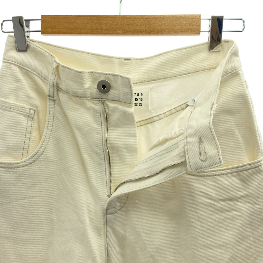 Maison Margiela / 메종 마르젤라 | 슬래시 디테일 데님 팬츠 | 38 | 여성