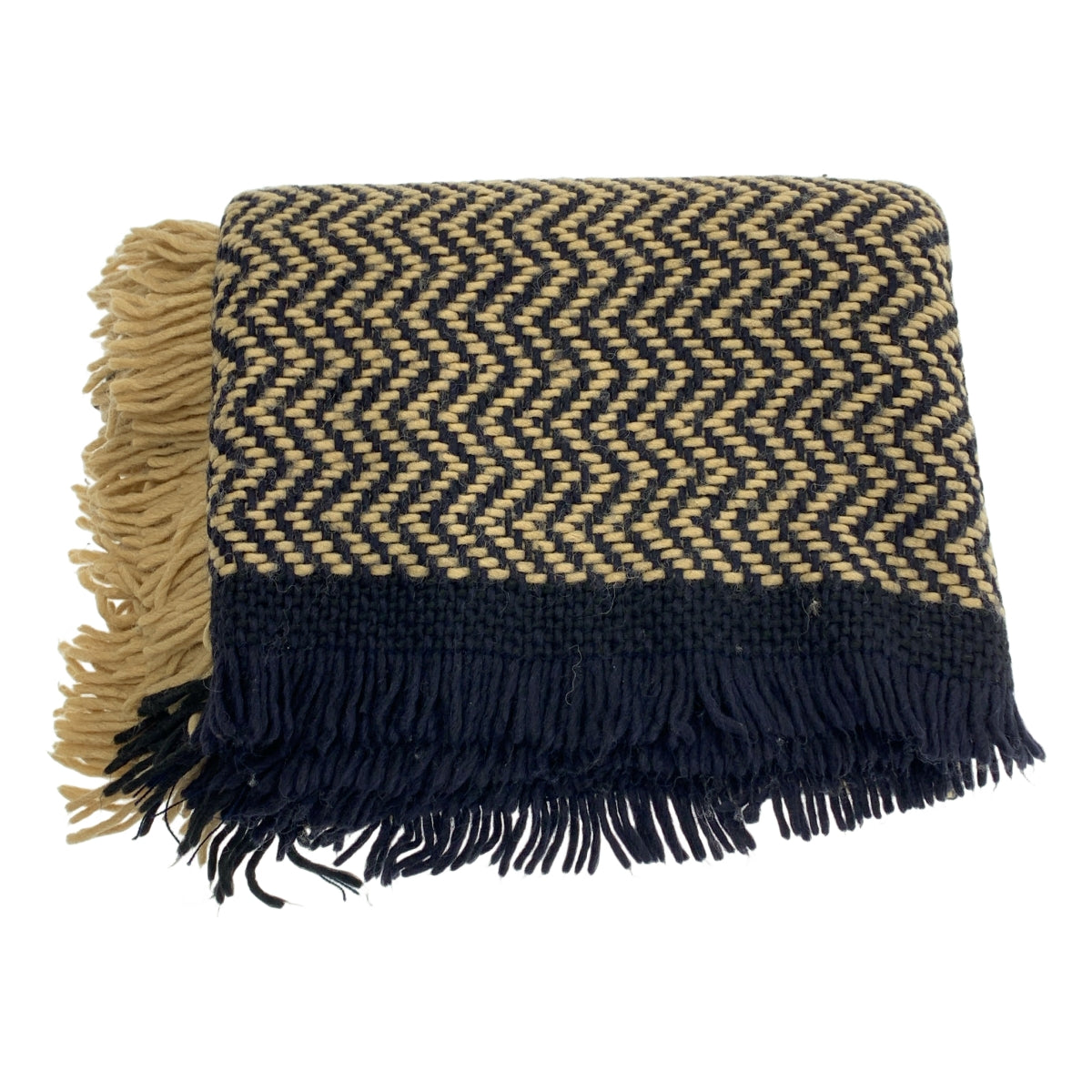 ALTEA / 알테아 | 울 대형 프린지 니트 스톨 머플러 |