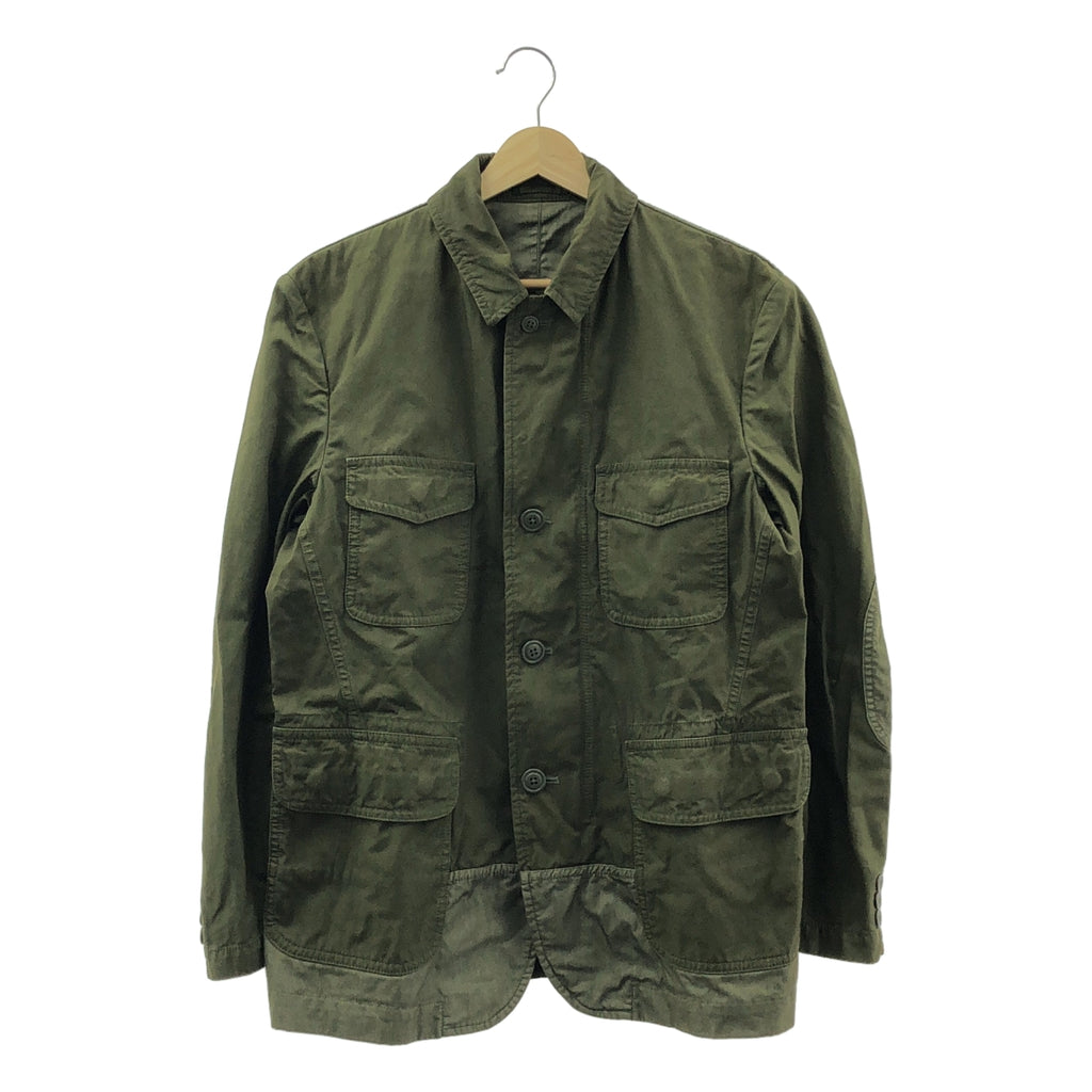 COMME des GARCONS HOMME / コムデギャルソンオム | 2020SS | GARMENT DYED MULTI POCKET JACKET ガーメントダイ マルチポケット ミリタリー ジャケット | XS | オリーブ | メンズ