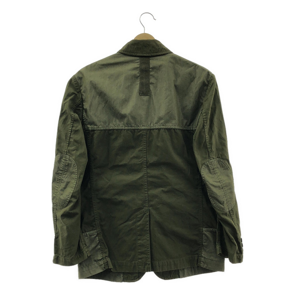 COMME des GARCONS HOMME / コムデギャルソンオム | 2020SS | GARMENT DYED MULTI POCKET JACKET ガーメントダイ マルチポケット ミリタリー ジャケット | XS | オリーブ | メンズ