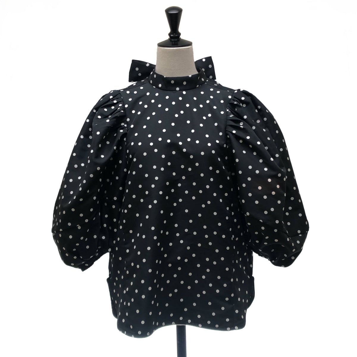 aLORS / アロー | Eva ドット パフスリーブ ブラウス シャツ | S-M | レディース