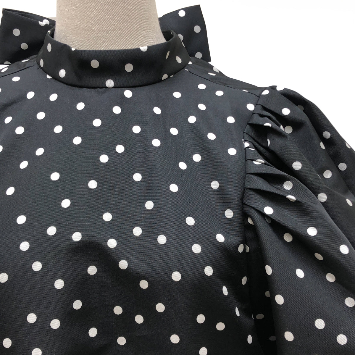 aLORS / アロー | Eva ドット パフスリーブ ブラウス シャツ | S-M | レディース