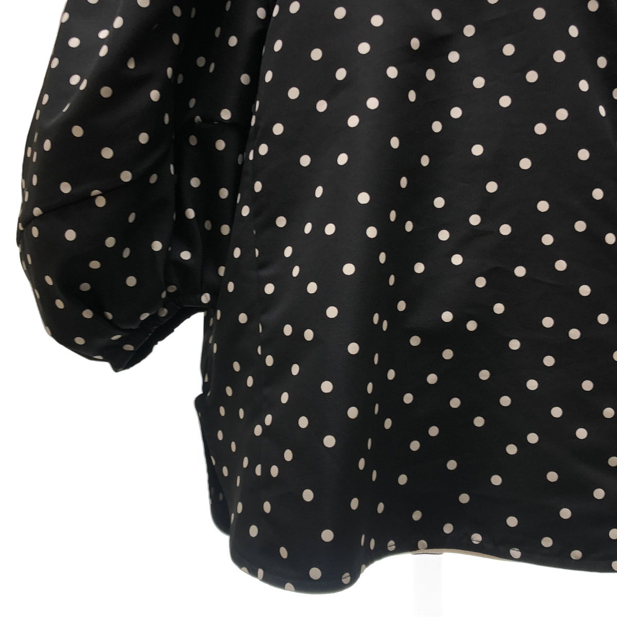 aLORS / アロー | Eva ドット パフスリーブ ブラウス シャツ | S-M | レディース