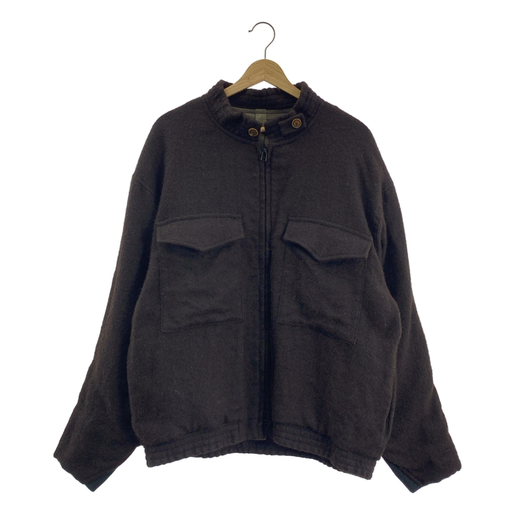 DA'S | 羊駝毛軍用拉鍊外套 | 3號 | 男款