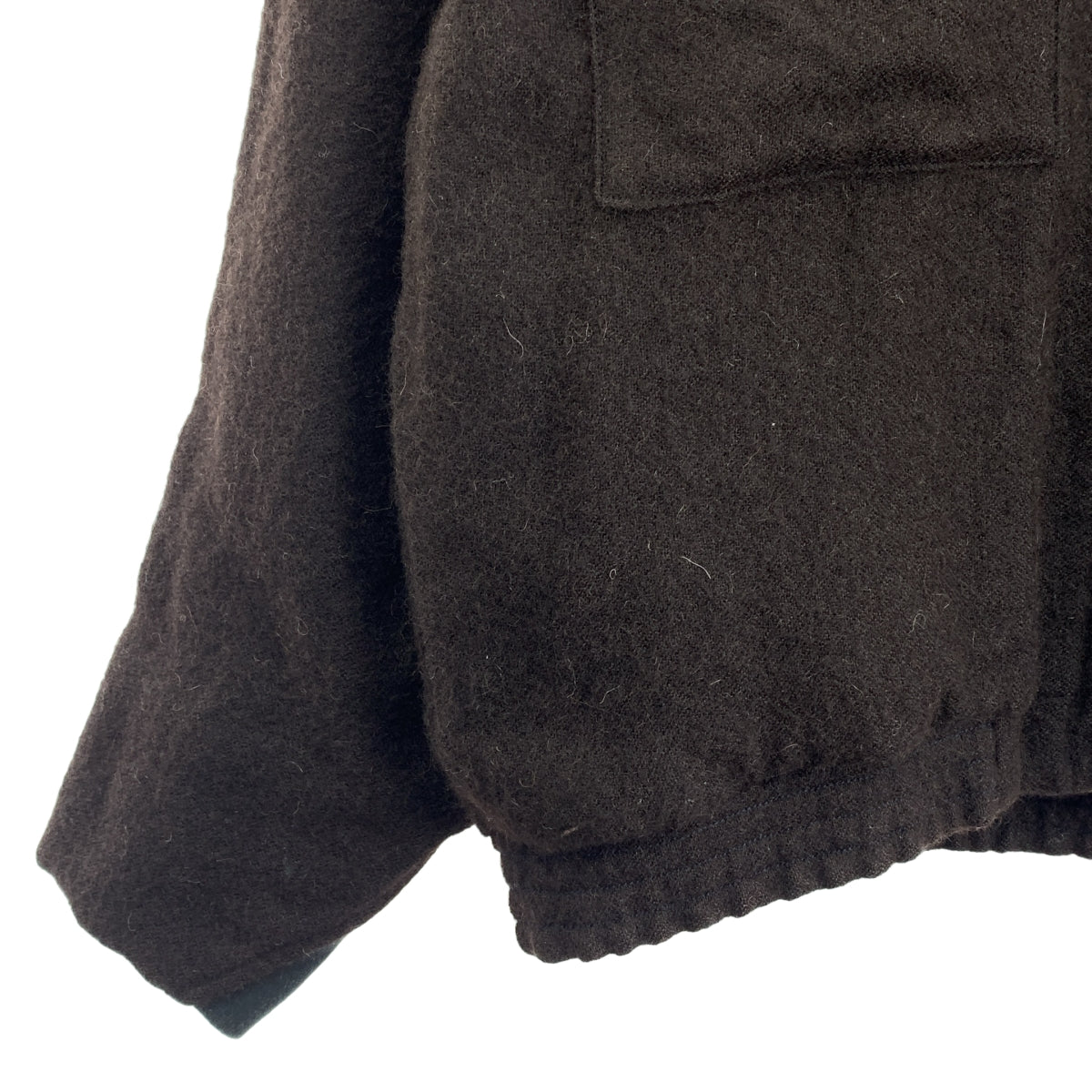 DA'S | 羊駝毛軍用拉鍊外套 | 3號 | 男款