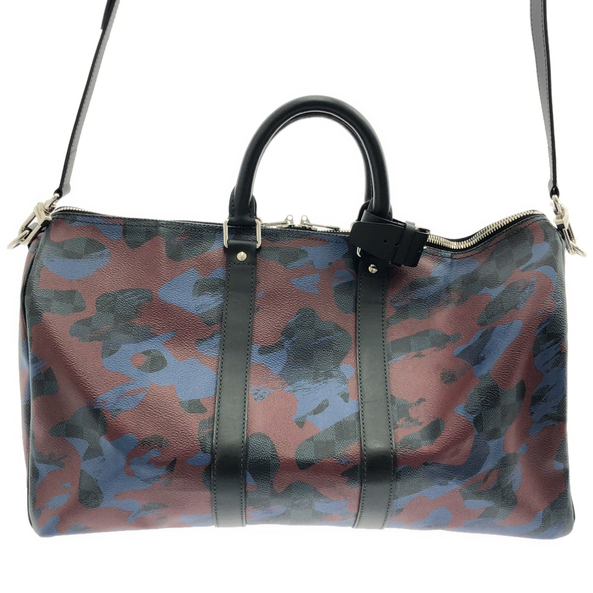 Louis Vuitton / ルイヴィトン | DU1176 ダミエ カモフラージュ キーポル バンドリエール45 ボストンバッグ |