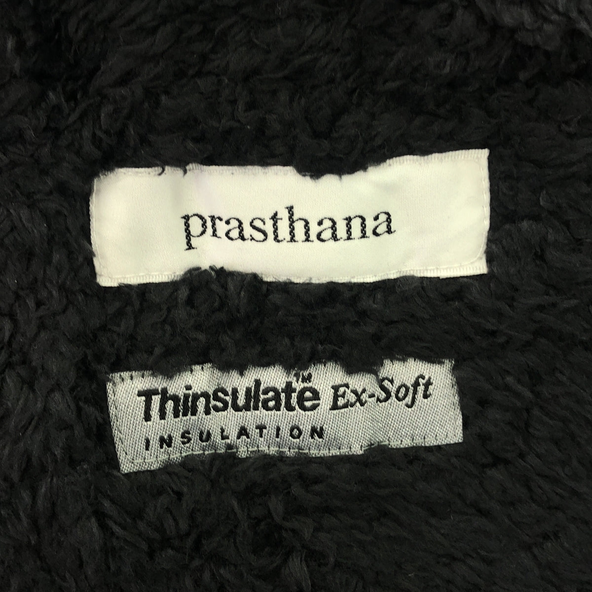 【新品】  prasthana / プラスターナ | w+n chillbuster blouson | L | ブラック | メンズ