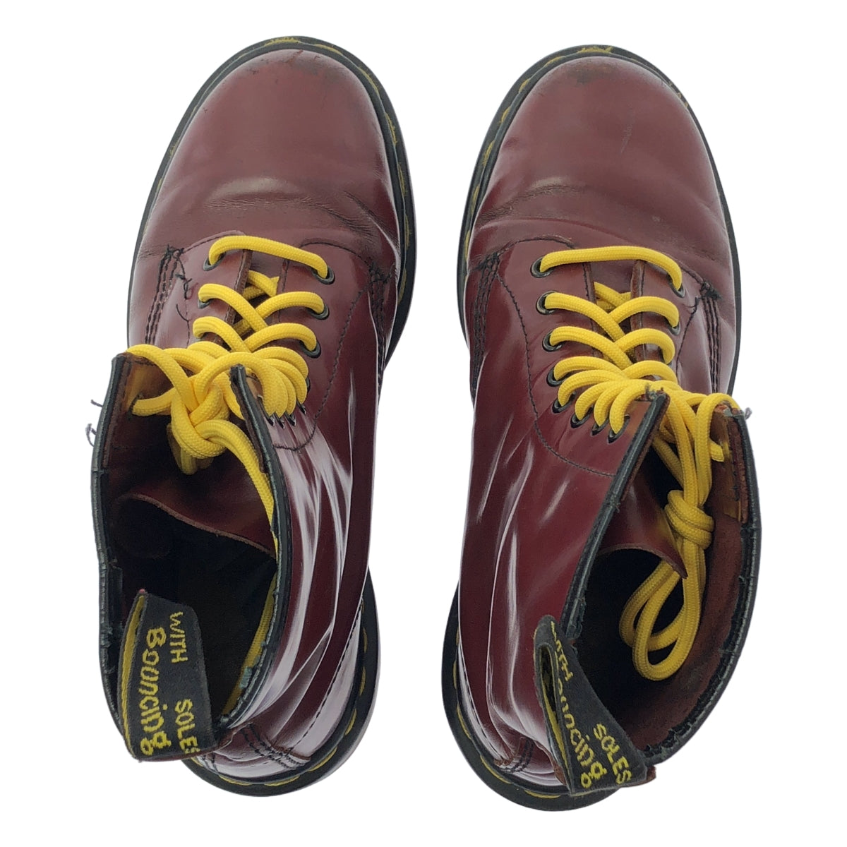 Dr.Martens / ドクターマーチン | 8ホール レースアップ レザー ブーツ イングランド製 | チェリーレッド | メンズ