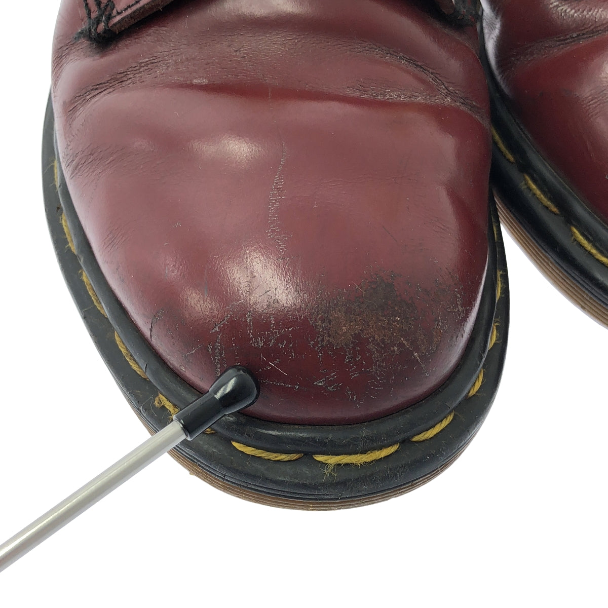 Dr.Martens / ドクターマーチン | 8ホール レースアップ レザー ブーツ イングランド製 | チェリーレッド | メンズ