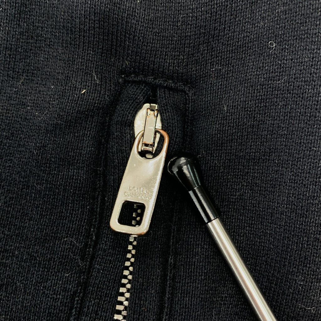 DOLCE &amp; GABBANA | 棉質標誌拉鍊抽繩運動褲 | 尺寸 44 | 男款