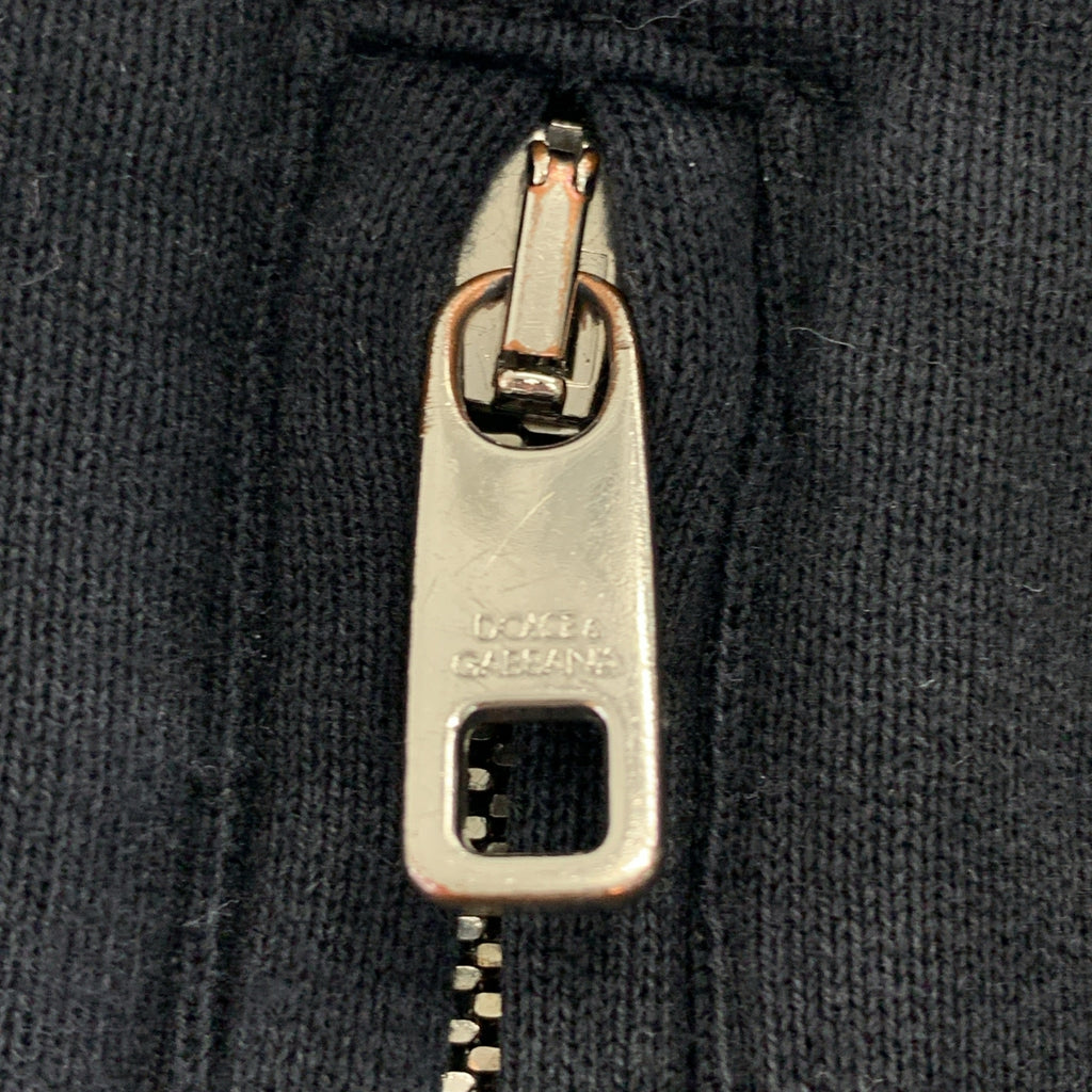 DOLCE &amp; GABBANA | 棉質標誌拉鍊抽繩運動褲 | 尺寸 44 | 男款