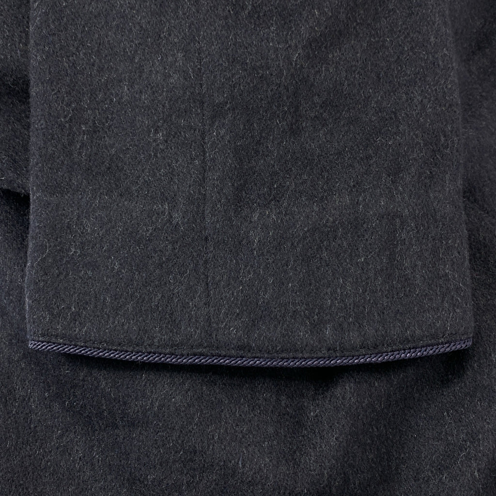 金鵝 | 羊毛繫帶無領大衣 | XS | 女款