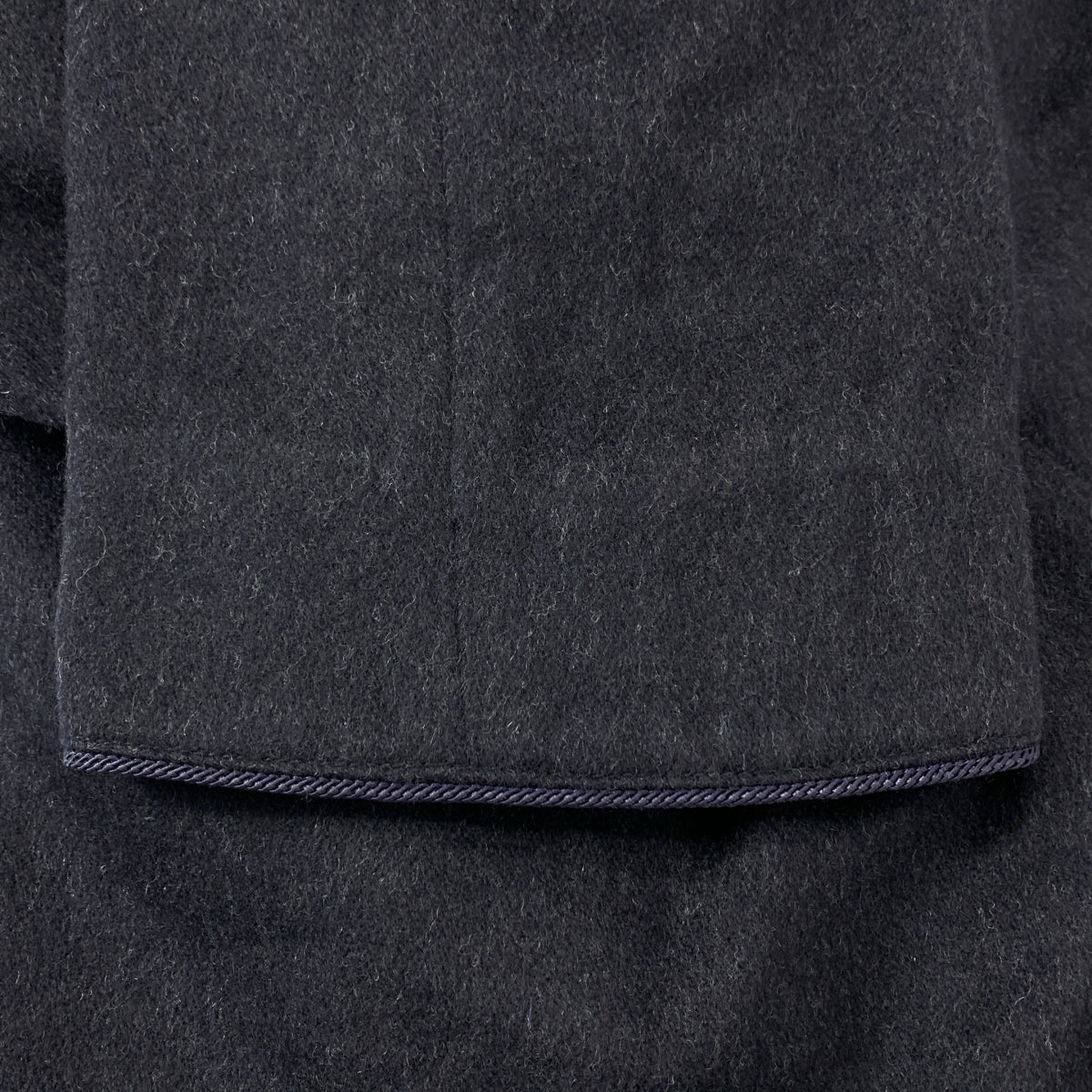 金鵝 | 羊毛繫帶無領大衣 | XS | 女款