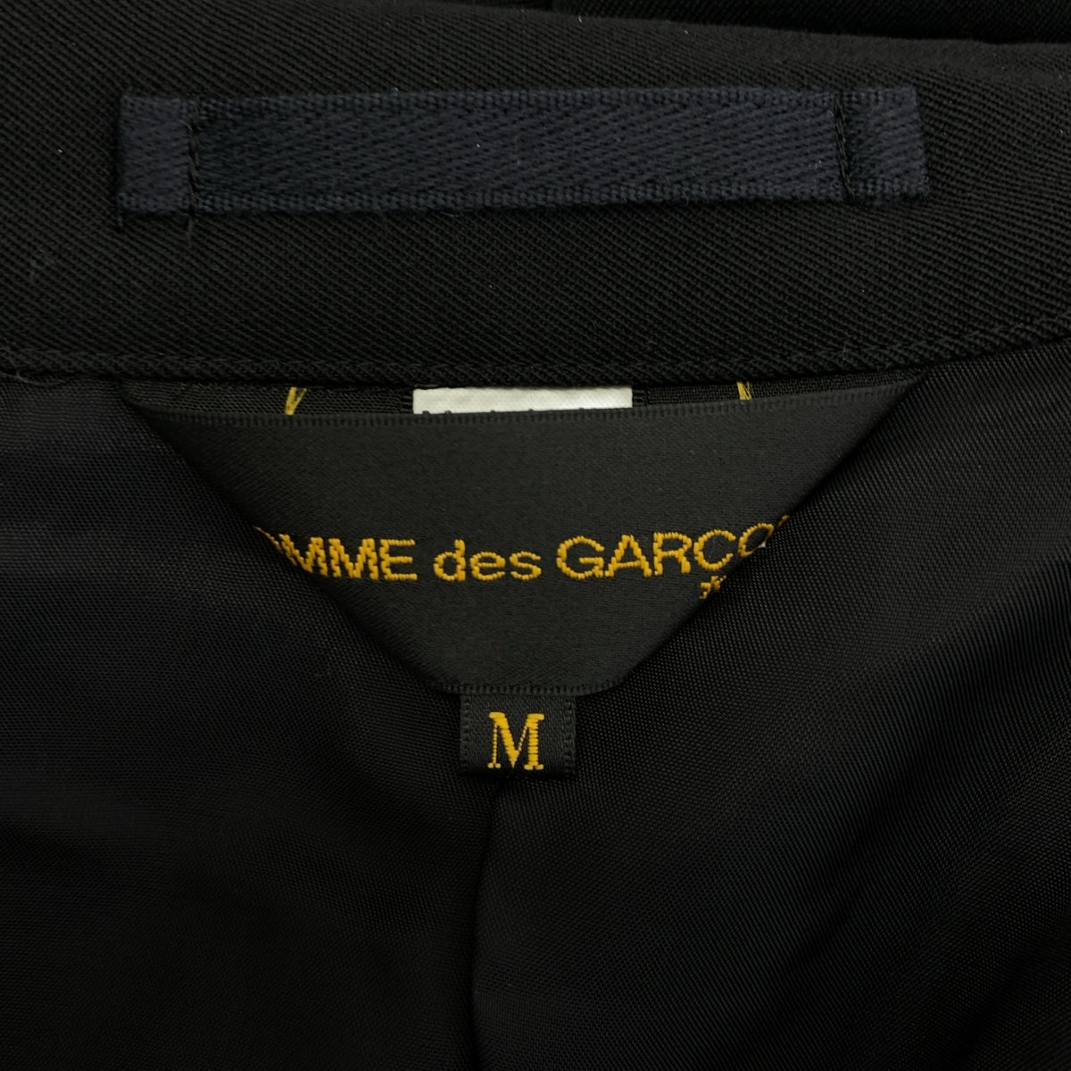 【成色極佳】COMME des GARÇONS | 2023春夏系列 | 不對稱剪裁超大圓領外套 | M碼 | 黑色 | 女款