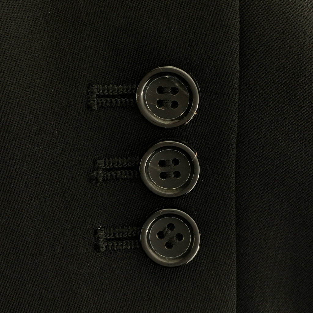 【成色極佳】COMME des GARÇONS | 2023春夏系列 | 不對稱剪裁超大圓領外套 | M碼 | 黑色 | 女款