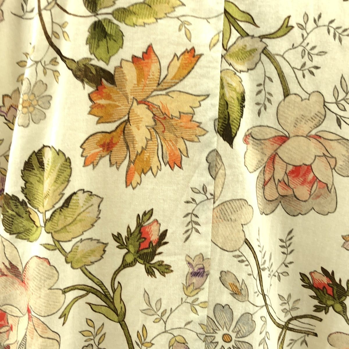 tricot COMME des GARÇONS | 2021 春夏 | 滿版花卉蕾絲拼接中式襯衫 | S 碼 | 女款