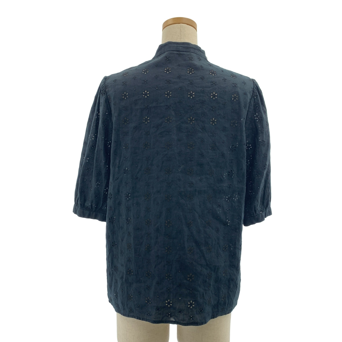 CELINE / 셀린느 | 린넨 코튼 리본 풀오버 블라우스 | 38 |