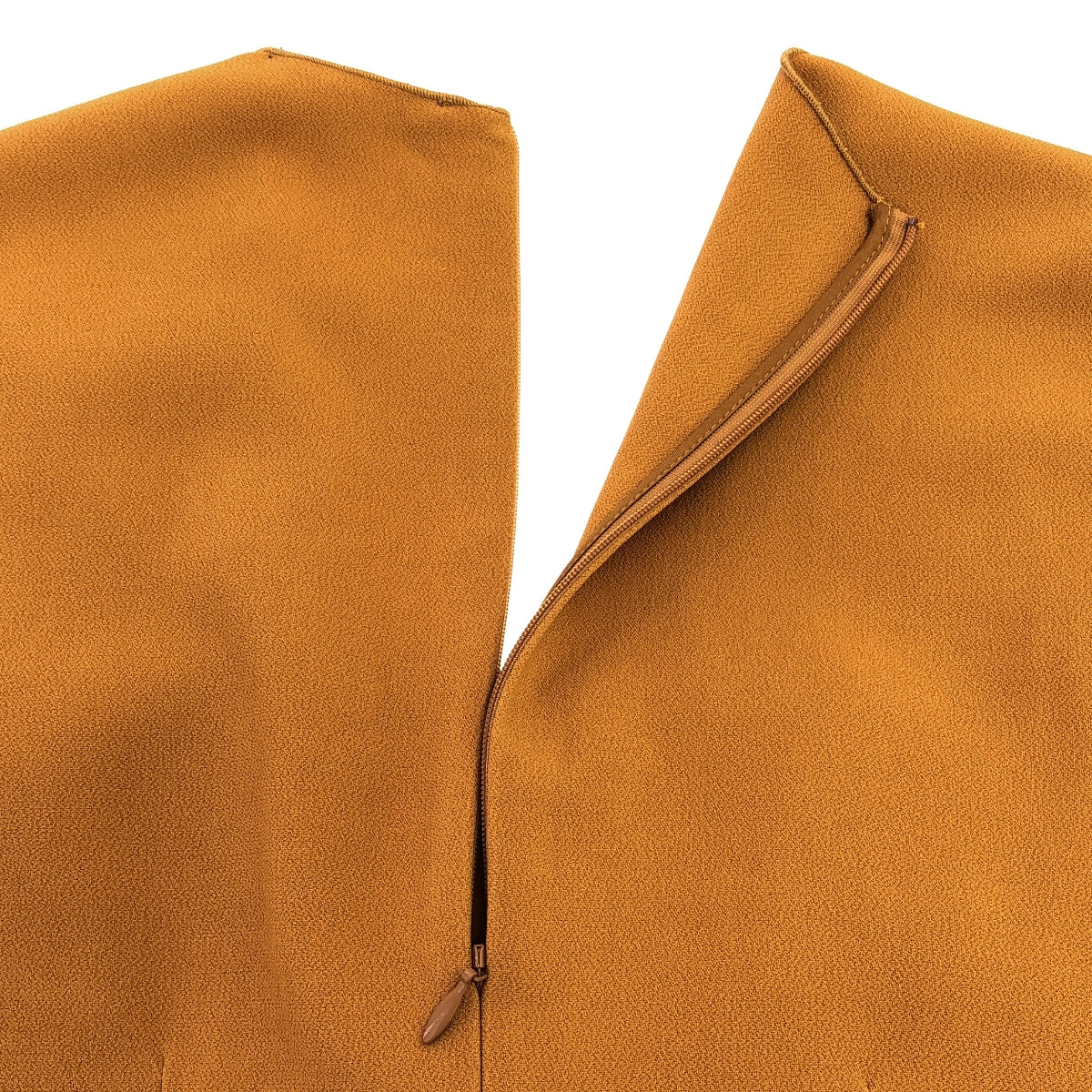 ANTONELLI / アントネッリ | レーヨン カシュクール ドレス ワンピース | 38 | ブラウン系 | レディース