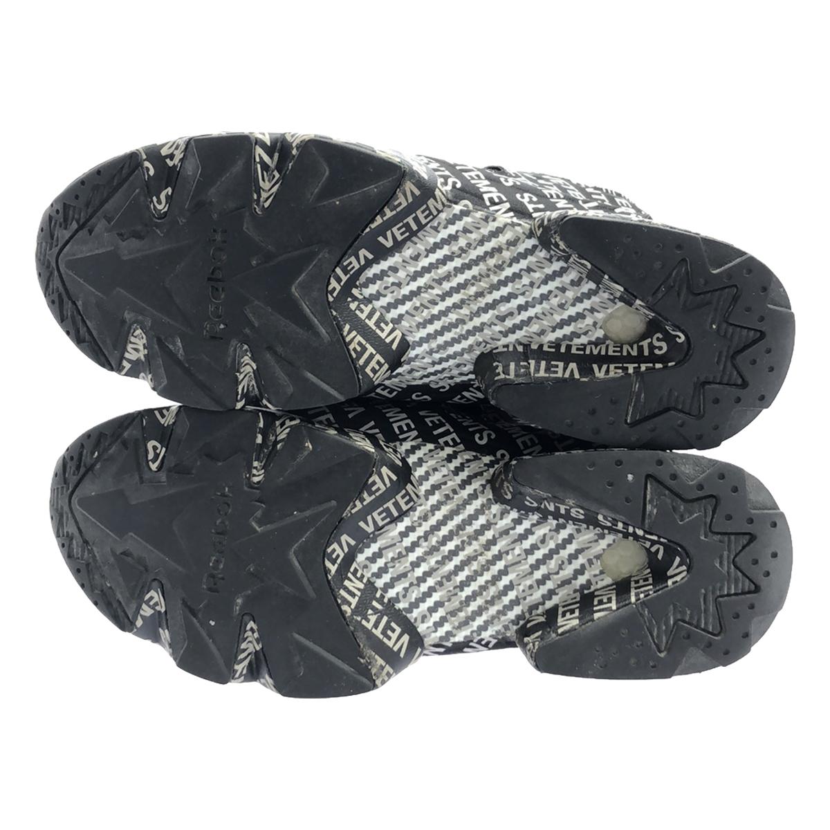 VETEMENTS / Vetements | × Reebok / Reebok Instapump Fury / Instapump Fury logo all-over print sneakers | 27 | Men's