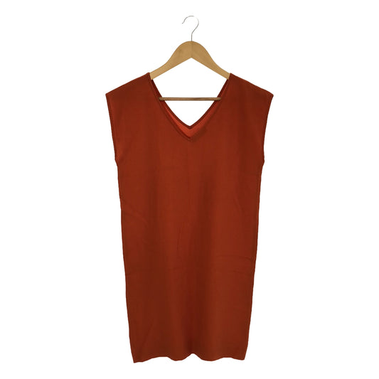 YOKO CHAN / Yoko Chan | V-neck sleeveless dress | F | Orange | Women's