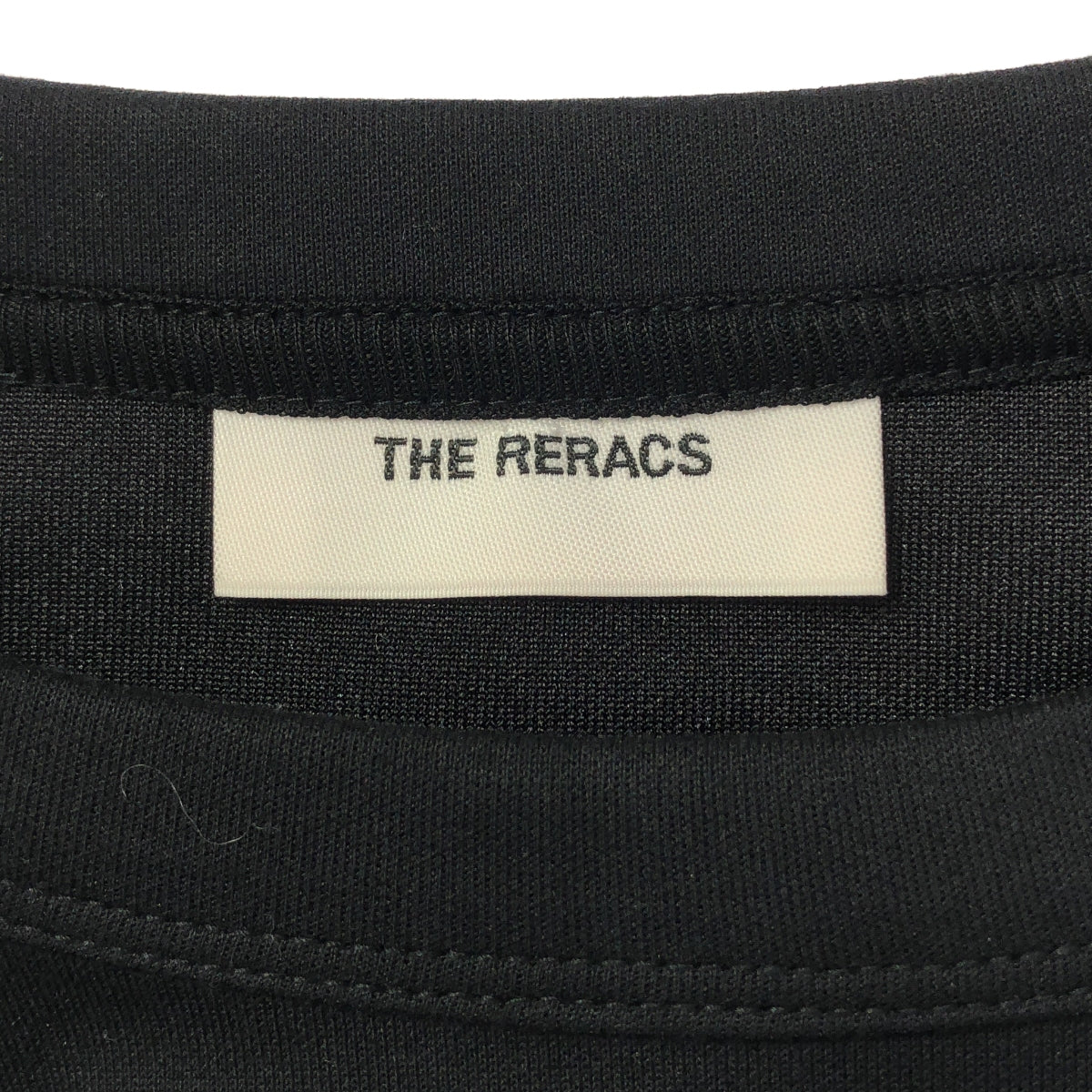 THE RERACS / 자릴락스 | LONG SLEEVE A-LINE COMAND T-SHIRT 커맨드 티셔츠 | 38 | 블랙 | 여성