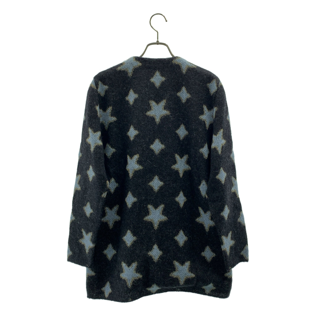 SAINT LAURENT PARIS / サンローランパリ | モヘア ラメ スター カーディガン | XS | レディース