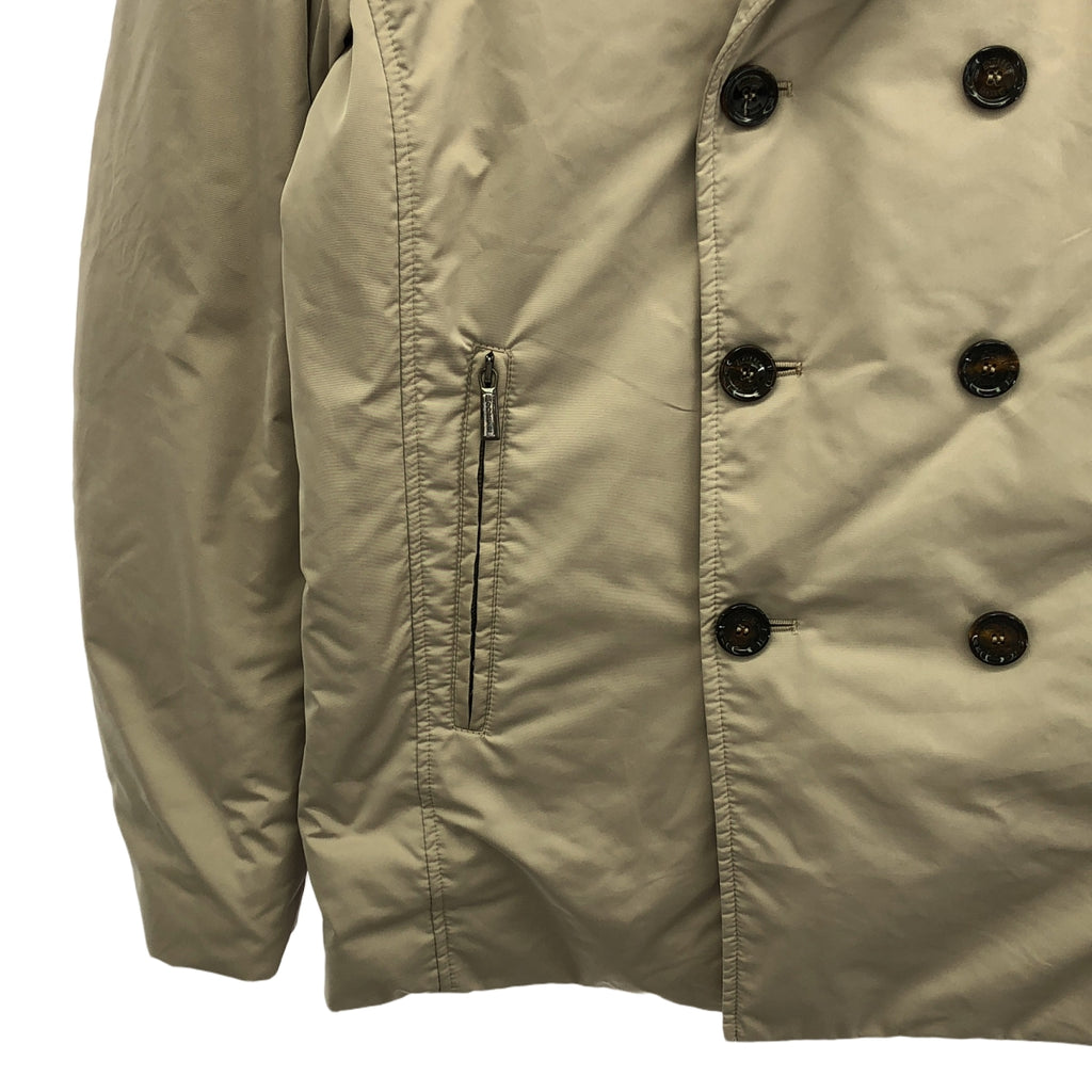 【美品】  MooRER / ムーレー | 着脱可カラー レイヤード ダウンジャケット | 50 | ベージュ/グレー | メンズ