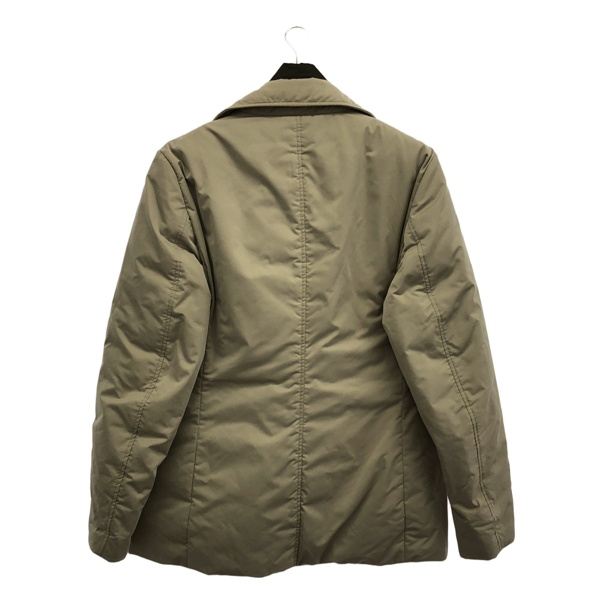 【美品】  MooRER / ムーレー | 着脱可カラー レイヤード ダウンジャケット | 50 | ベージュ/グレー | メンズ
