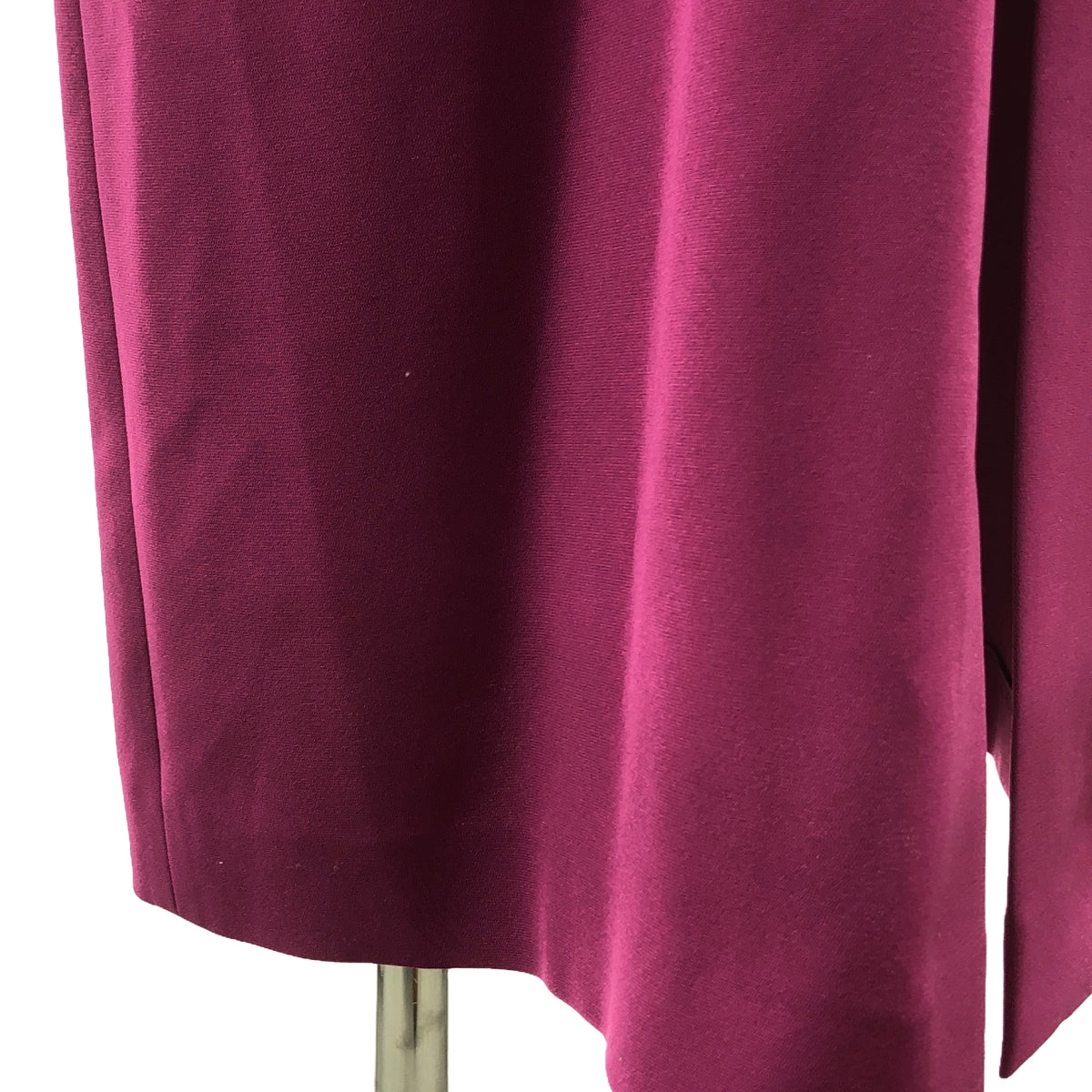 RED VALENTINO | Slit Skirt Short Sleeve Dress | 40 | Purple | Women's