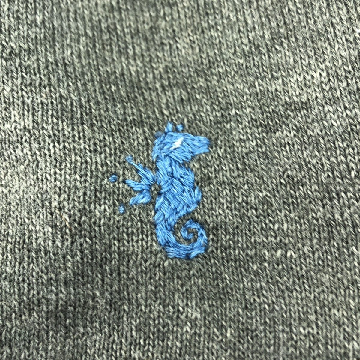 45r / 포티파이브아르 | 부드러운 908 블루존 / 코튼 니트 지퍼 업 재킷 |