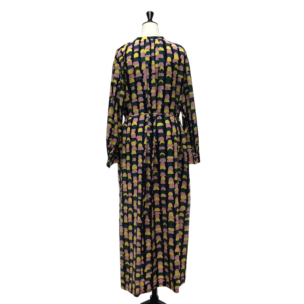 mina perhonen / ミナペルホネン | 2025SS | rocher ギャザードレス ワンピース | 38 | レディース