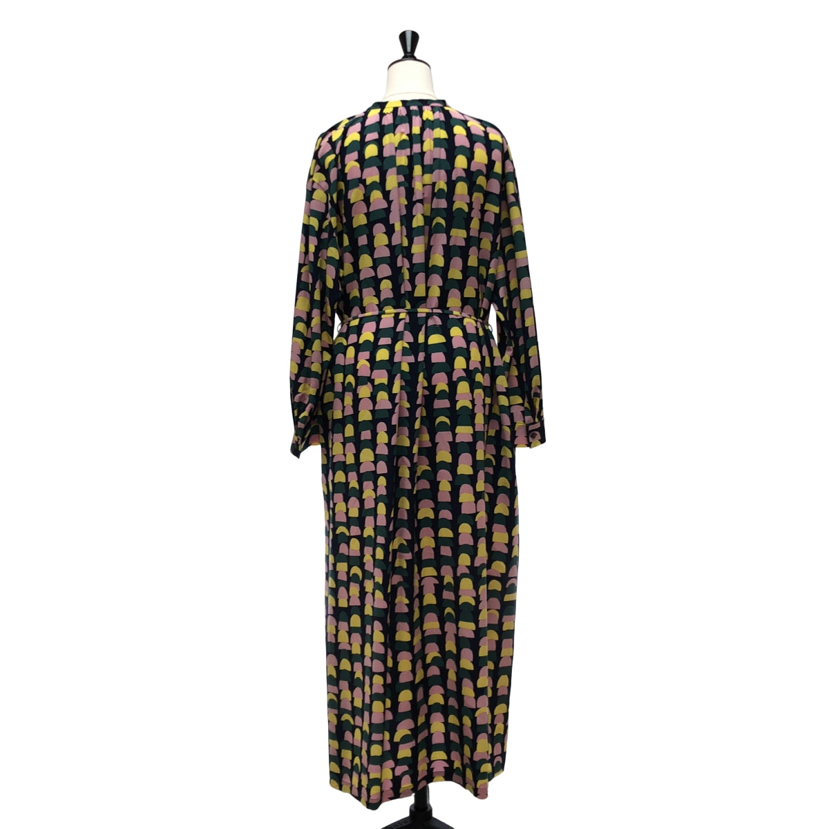 mina perhonen / ミナペルホネン | 2025SS | rocher ギャザードレス ワンピース | 38 | レディース