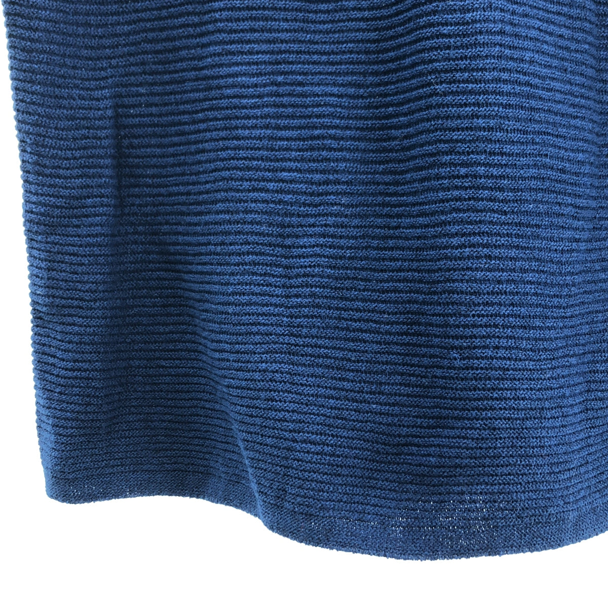 FACTORY / ファクトリー | コットン ペーパー メッシュ編みニットベスト | 2 | レディース