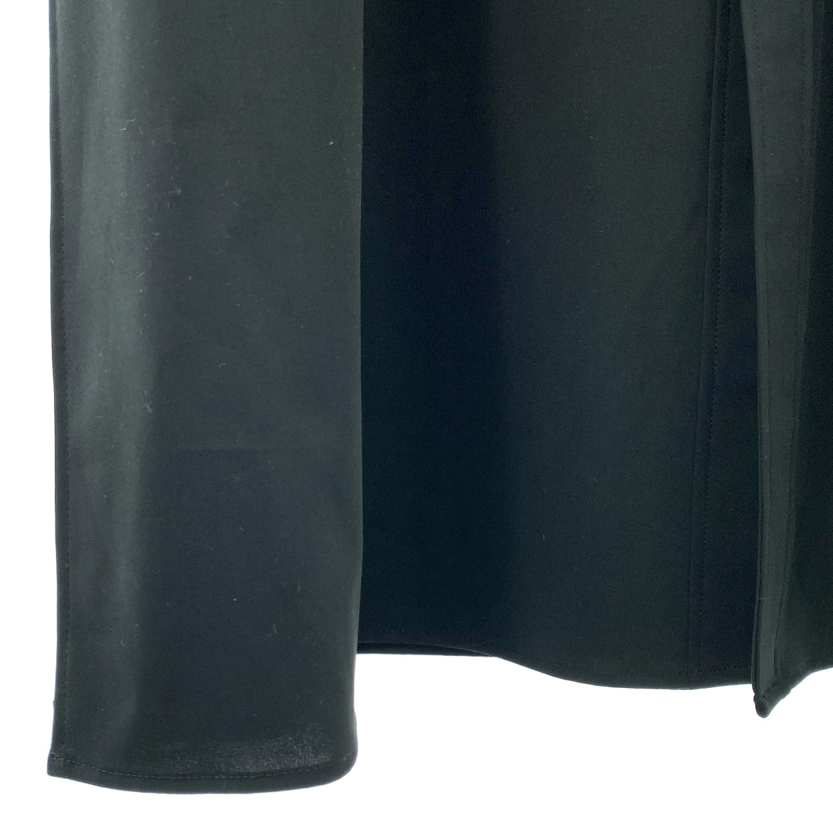 HYKE / 하이크 | 2025SS | MAXI SHIRT DRESS 셔츠 원피스 | 2 | 블랙 | 여성