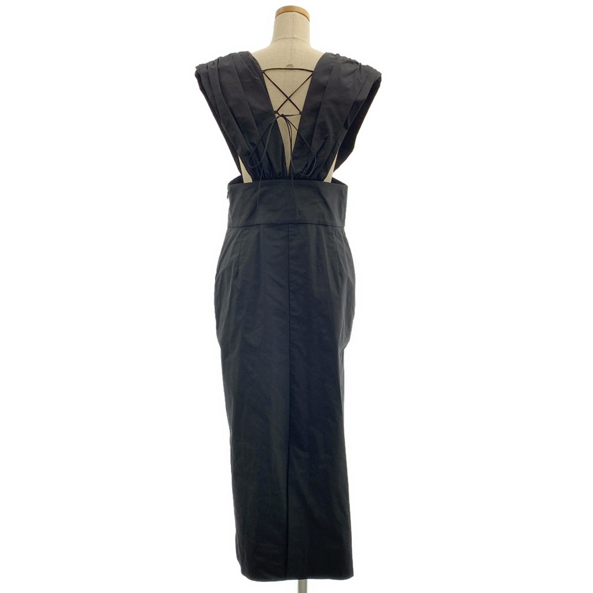 St. Cecilia | 肩膀褶皺開衩洋裝 | M碼 | 女款