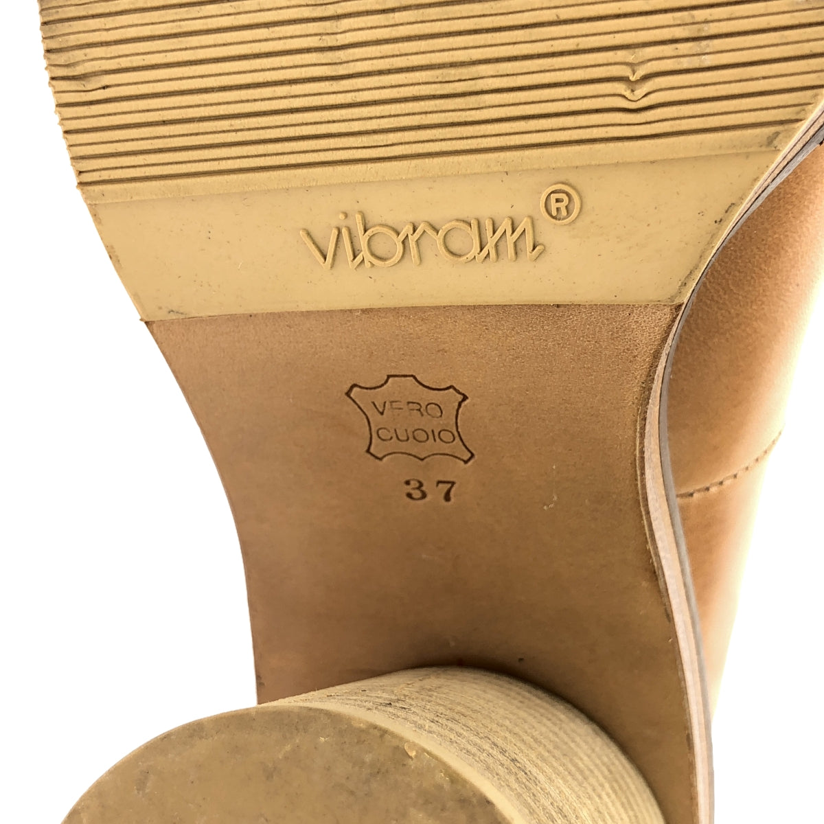 THE Dallas / ダラス | FUMIE TANAKA ヌメ革 ヒールパンプス | 37 | ベージュ | レディース